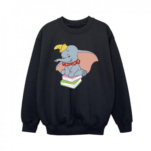 Disney jongens Dumbo zittend op boeken Sweatshirt