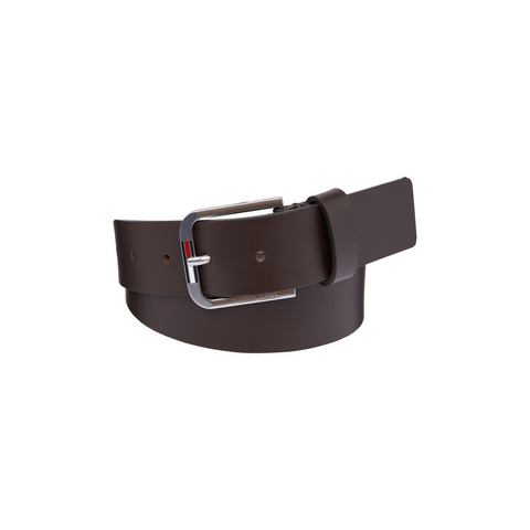 TOMMY JEANS Leren riem TJM AUSTIN 3.5 met een logo-opschrift