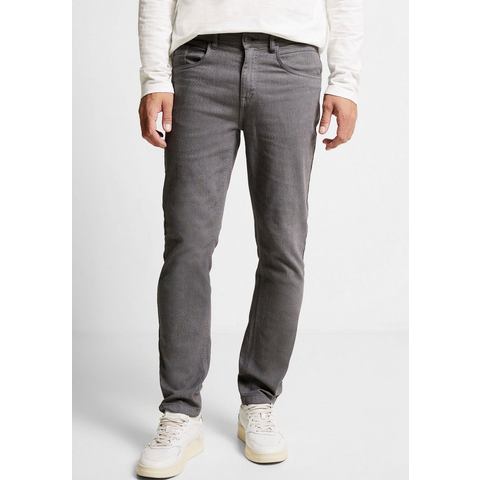 STREET ONE MEN Chino in structuur-look