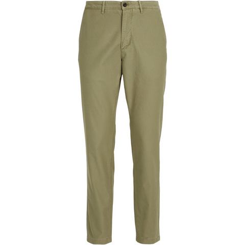 Tommy Hilfiger Chino CHELSEA GABARDINE GMD met logo borduursel op de achterzak