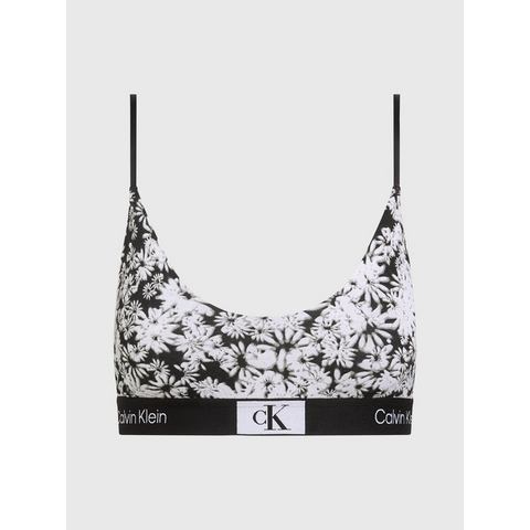 Calvin Klein Bralette UNLINED BRALETTE met klassieke tailleband met ck logo