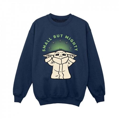 Star Wars Boys The Mandalorian Small But Mighty Grogu Sweatshirt