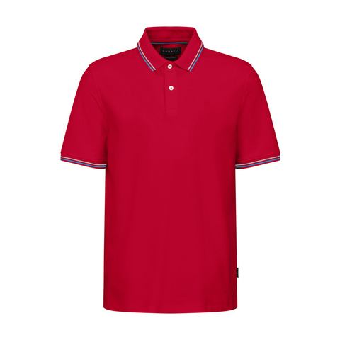 Bugatti Poloshirt met geborduurd logo