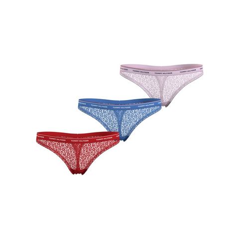 Tommy Hilfiger Underwear Slip 3 PACK THONG LACE (EXT SIZES) (Set van 3)