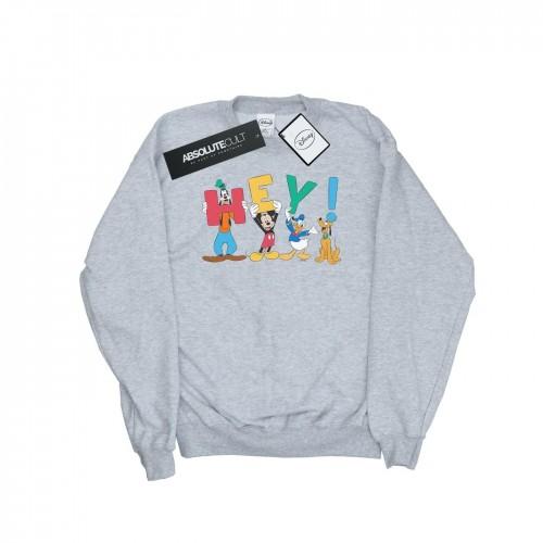 Disney Girls Mickey Mouse Friends Hey Sweatshirt