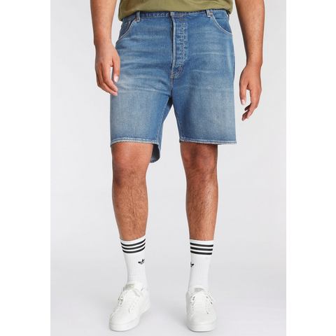 Levi's Plus Jeansbermuda 501 HEMMED SHORTS met stretchaandeel