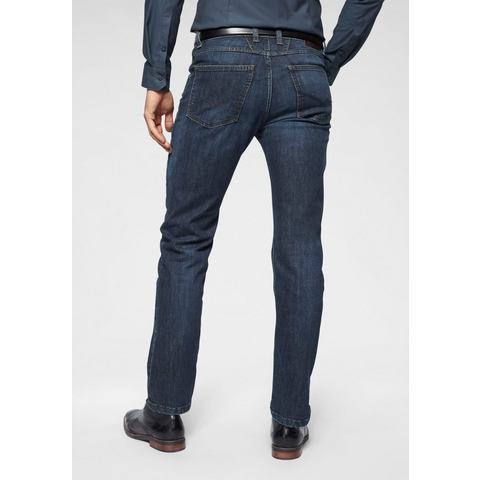 Bugatti 5-pocket jeans Band met riemlussen en zip-fly