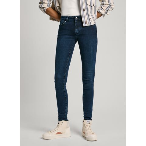 Pepe Jeans Skinny fit jeans SKINNY JEANS LW in verschillende wassingen