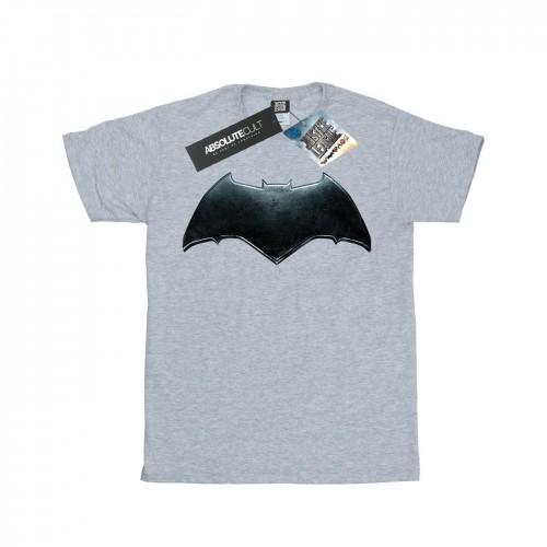 DC Comics Katoenen T-shirt met  Justice League-film Batman-embleem voor meisjes