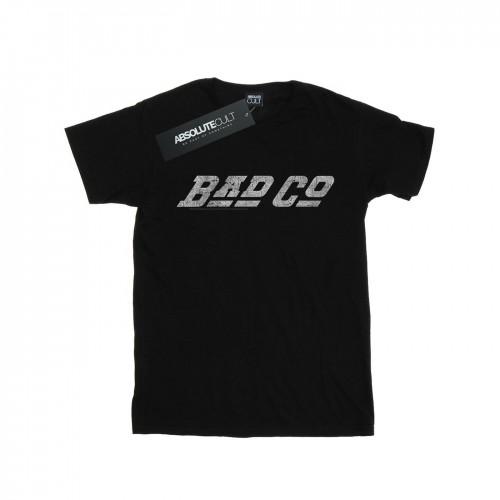 Pertemba FR - Apparel Bad Company katoenen T-shirt met recht logo voor meisjes