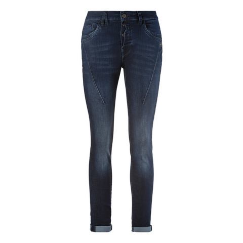 GANG Slim fit jeans 94New Georgina met karakteristieke figuurnaden in de breedte over het bovenbeen