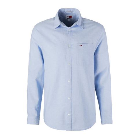 TOMMY JEANS Overhemd met lange mouwen TJM REG LINEN BLEND SHIRT