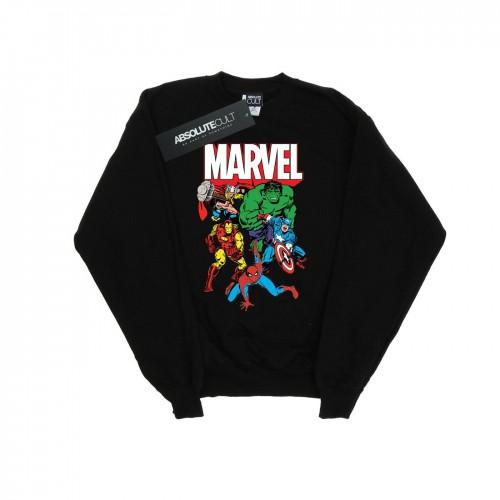 Marvel Hero Group-sweatshirt voor heren