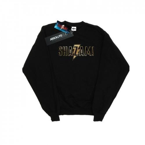 DC Comics Heren Shazam Tekst Logo Sweatshirt