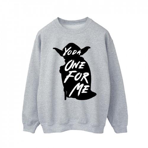 Star Wars Mens Yoda One For Me Sweatshirt