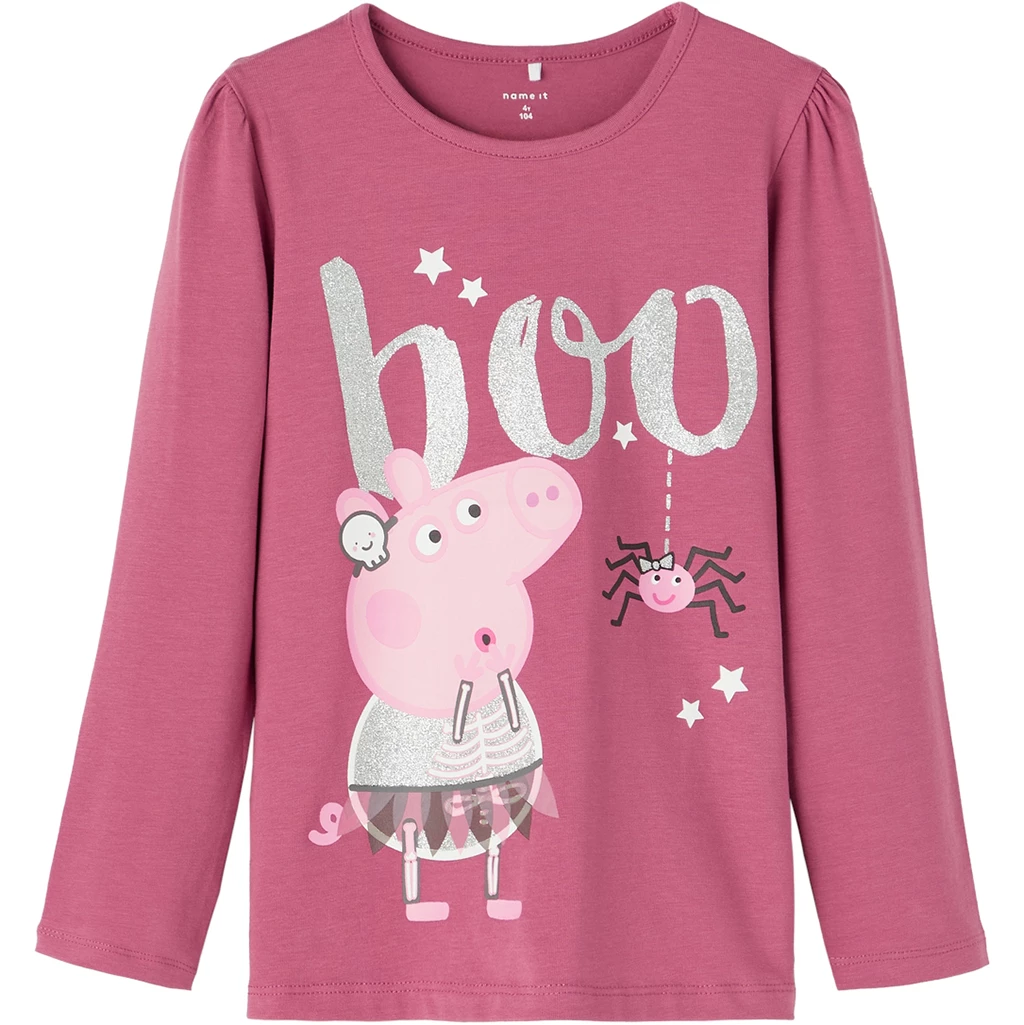 Name It-collectie Longsleeve Peppa Pig (deco rose)