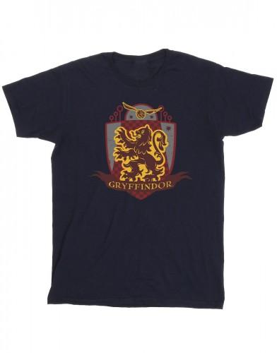 Harry Potter meisjes Griffoendor katoenen T-shirt met borstbadge