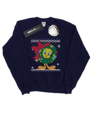 Looney Tunes Tweety Pie kerst Fair Isle katoenen sweatshirt voor heren