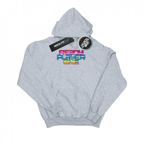 Ready Player One herenhoodie met regenbooglogo