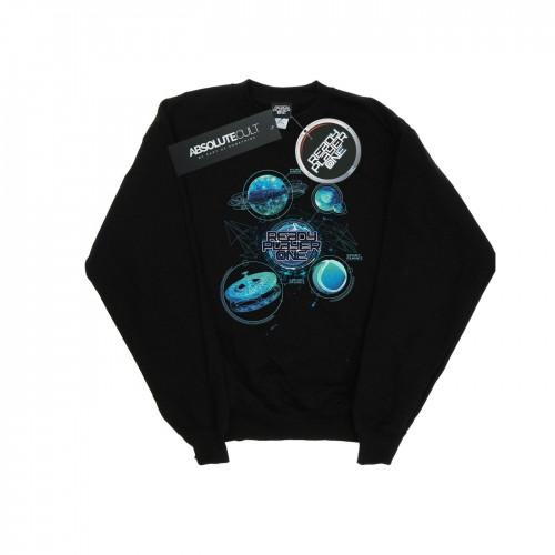 Ready Player One Universe Map-sweatshirt voor heren