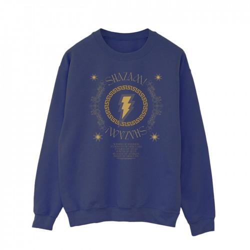 DC Comics Heren Shazam Fury Of The Gods gouden spiraalborstsweater