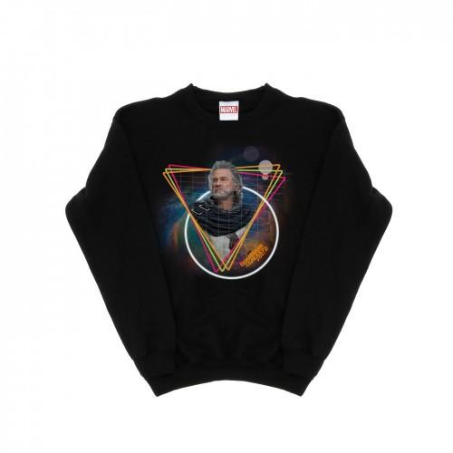 Marvel Boys Guardians of the Galaxy Neon Ego-sweatshirt