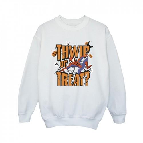 Marvel Boys Spider-Man Thwip of Treat-sweatshirt