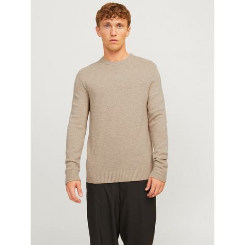 Jack & Jones Trui met ronde hals JPRCCLAMBSWOOL KNIT CREW NECK LN