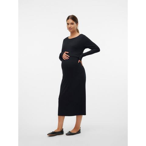 Mamalicious Positiejurk MLBRYNNA JUNE LS JRS MIDI DRESS 2F NOOS