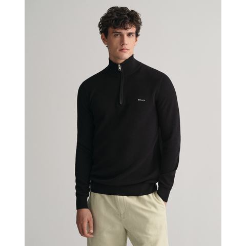 Gant Schipperstrui COTTON PIQUE HALF ZIP