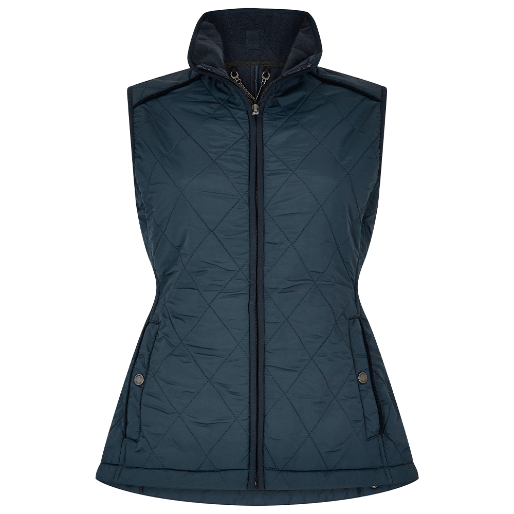 Dubarry Dames bodywarmer Heywood Navy