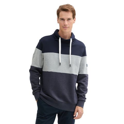 Tom Tailor Sweatshirt met colourblocking