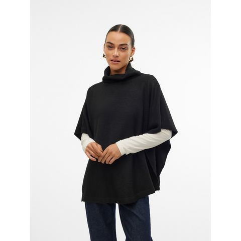 Vero Moda Gebreide poncho VMMARY ROLLNECK KNIT PONCHO GA