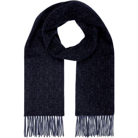 Calvin Klein Sjaal CLASSIC WOOL SCARF MONOGRAM