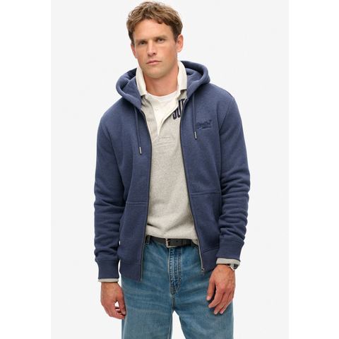 Superdry Capuchonsweatvest ESSENTIAL LOGO ZIP HOODIE