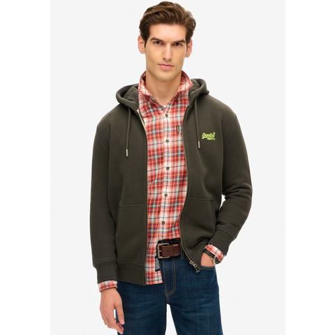 Superdry Capuchonsweatvest ESSENTIAL LOGO ZIP HOODIE