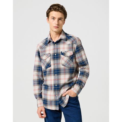 Wrangler Overhemd met lange mouwen Western Shirt