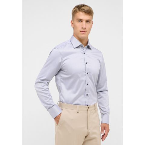 ETERNA Mode GmbH SLIM FIT Luxury Shirt in graphit unifarben