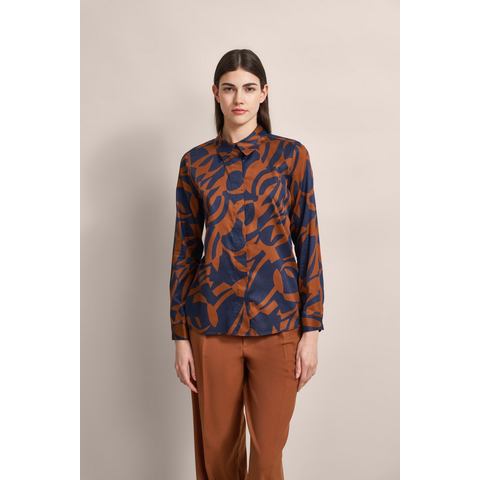 Bugatti Blouse met lange mouwen met grafische print