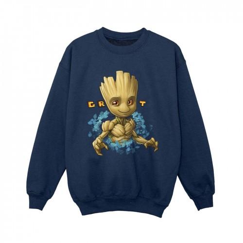 Guardians Of The Galaxy Boys Groot Bloemen Sweatshirt