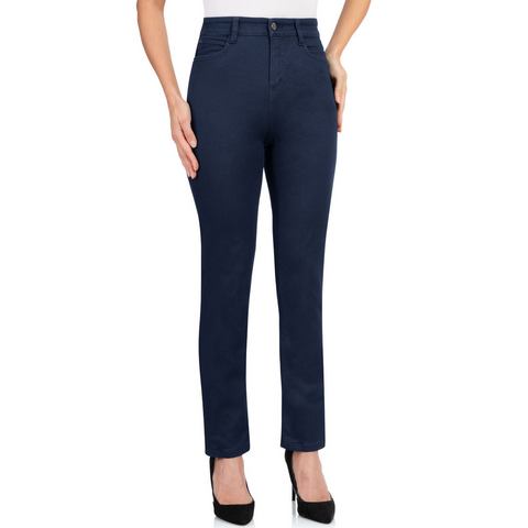 Wonderjeans High-waist jeans in de materiaalmix