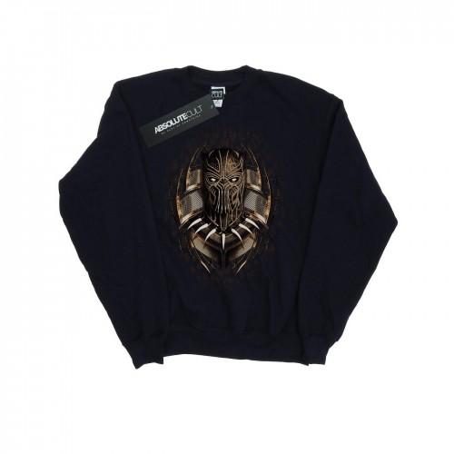 Marvel Girls Black Panther Gold Killmonger-sweatshirt