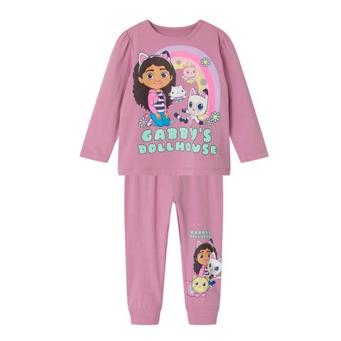 Name It Pyjama NMFSABA GABBY LS NIGHTSET NOOS SKY (set, 2-delig)