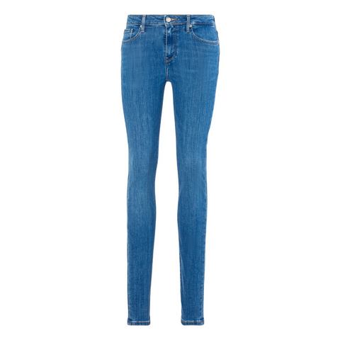 Tommy Hilfiger Skinny fit jeans HERITAGE COMO SKINNY RW met -logobadge (TH FLEX COMO SKINNY RW)