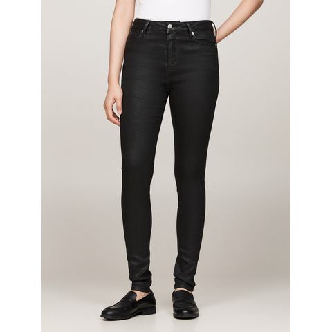 Tommy Hilfiger Skinny fit jeans HARLEM U SKINNY HW CAL met -logobadge