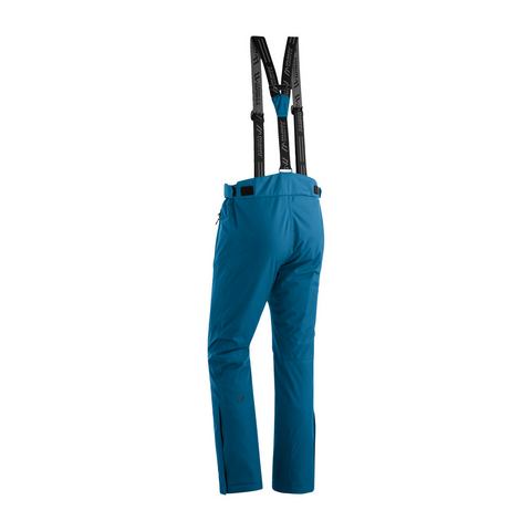 Maier Sports Skibroek Joscha slim Heren sneeuwbroek met bretels, wind/waterdicht, slim fit