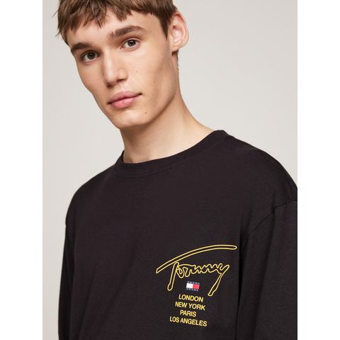 TOMMY JEANS Longsleeve TJM REG SIG TWIST LS TEE