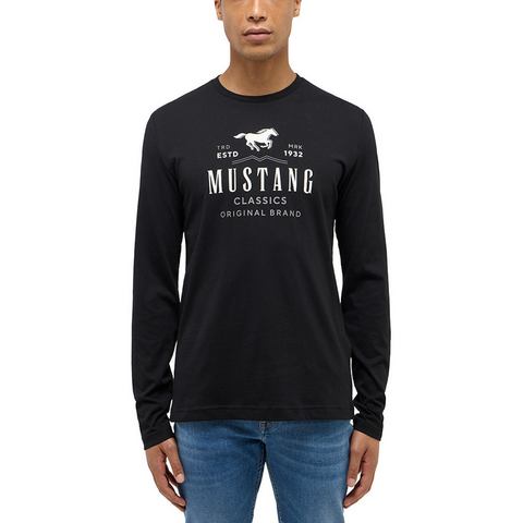 Mustang Shirt met lange mouwen Style Adrian