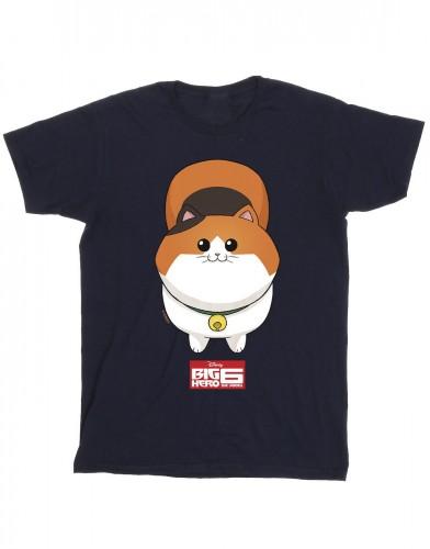 Disney jongens Big Hero 6 Baymax Kitten Face T-shirt