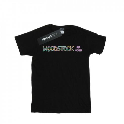 Woodstock jongens Azteeks logo T-shirt